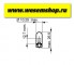 Автолампа Narva W5W 12V 5W Range Power Blue+ 17189 RPB  www.WesemShop.ru